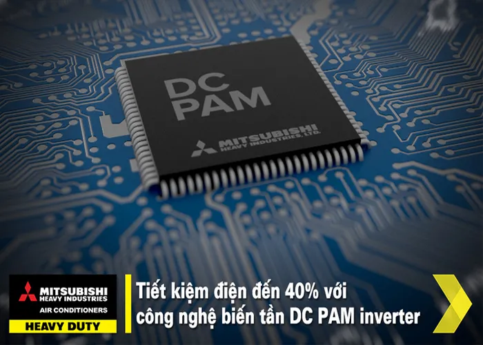 Công Nghệ DC PAM Inverter Tiết Kiệm Điện Tới 60%